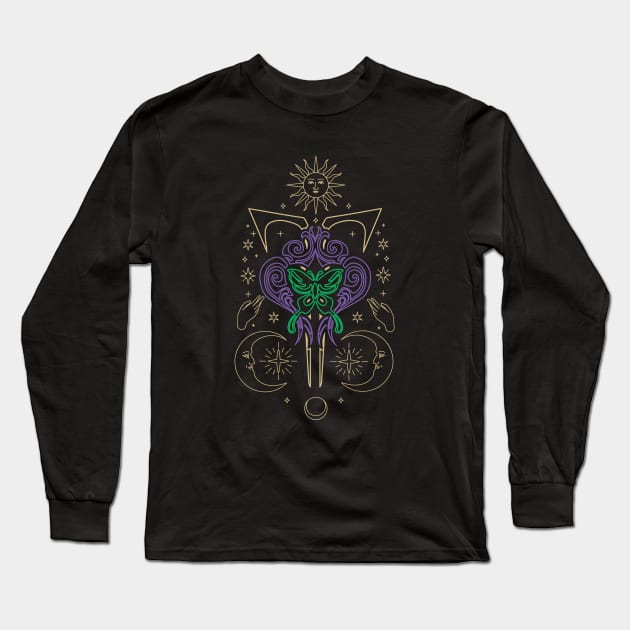 Lost Summoner Long Sleeve T-Shirt by Chesterika